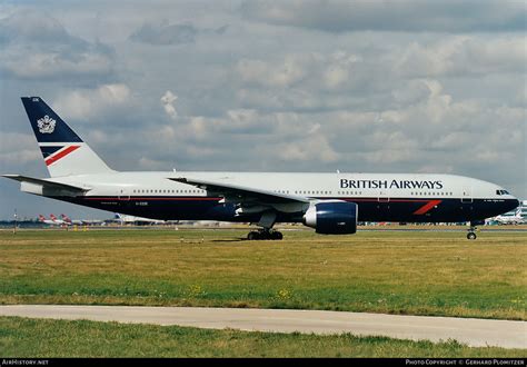 g-zzze|Early Boeing 777.